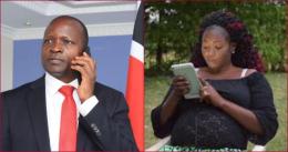 Okoth Obado (l) is among the accused persons in the murder of Sharon Otieno (r).